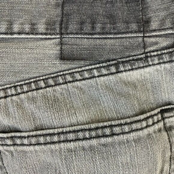 Levi's 501 Jeans Men's 36x 30 Sz Grey Button Fly Grey Straight Leg Classic - Picture 4 of 14